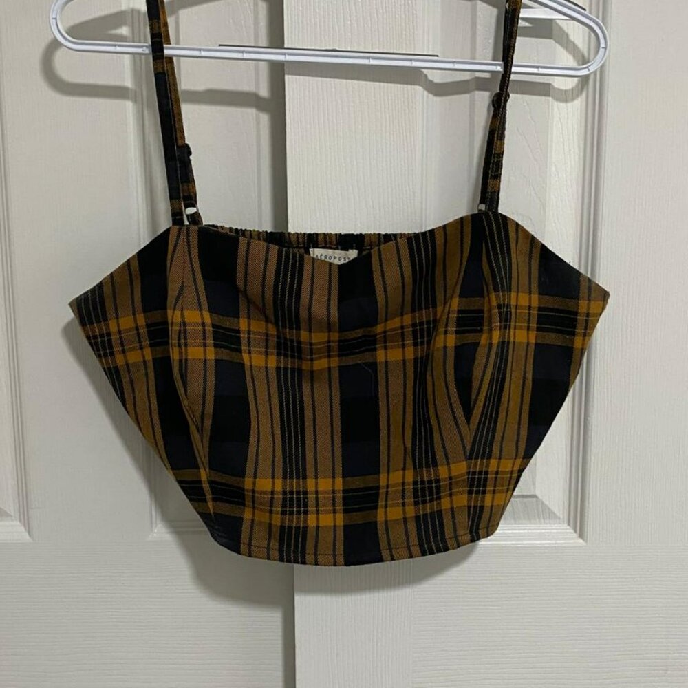 Cropped Spaghetti Strap Tank